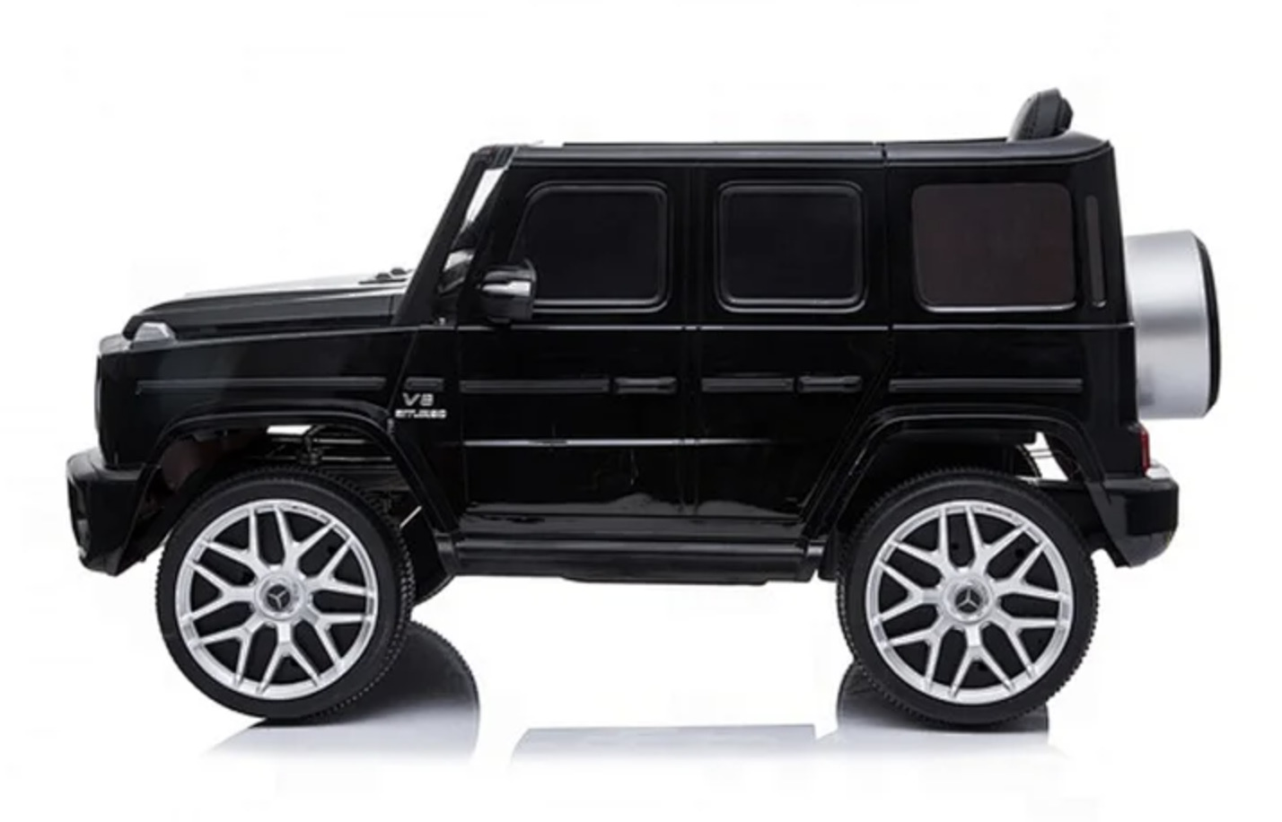 Mercedes Classe G Cabriolet - Noir 2 voitures électriques pour enfants les petits driver mercedes classe g noire