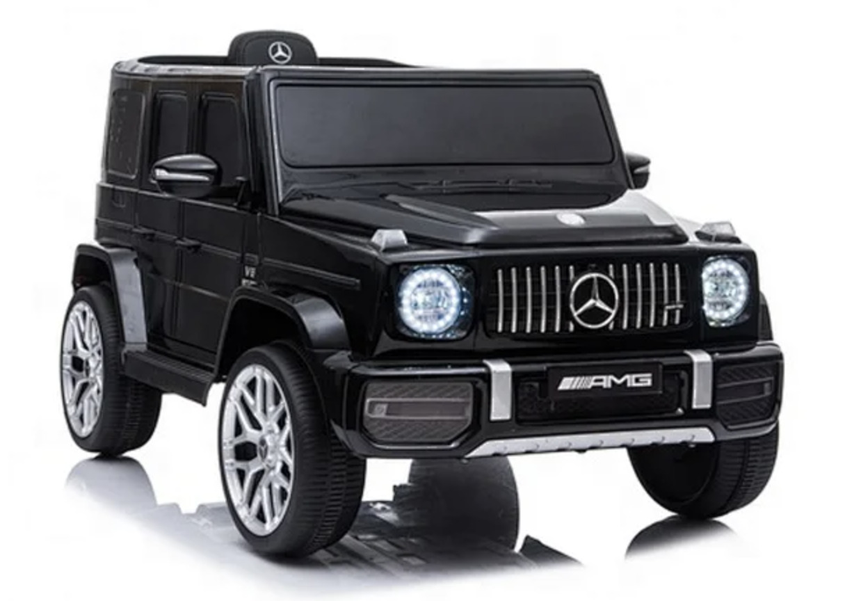 Mercedes Classe G Cabriolet - Noir 1 voitures électriques pour enfants les petits driver mercedes classe g noire