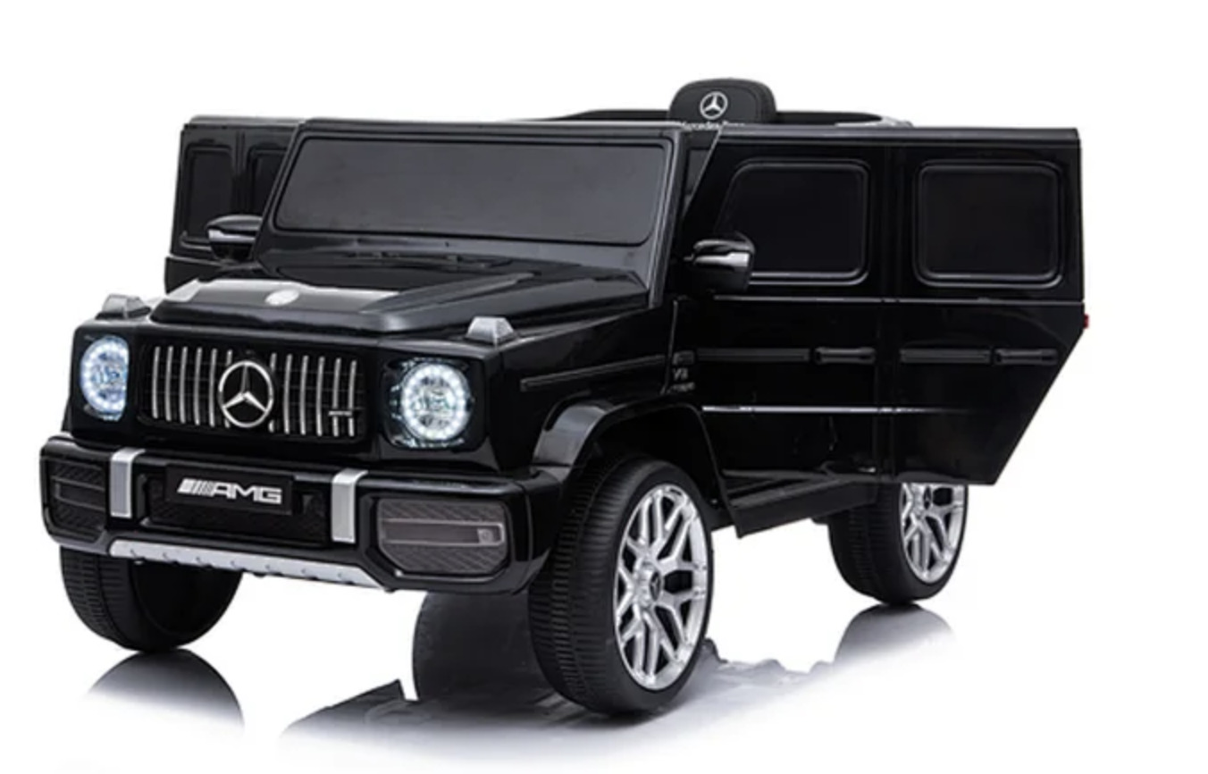 Mercedes Classe G Cabriolet - Noir 3 voitures électriques pour enfants les petits driver mercedes classe g noire