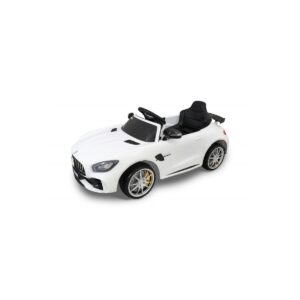 voiture electrique enfan mercedes benz gtr blanche les petits drivers
